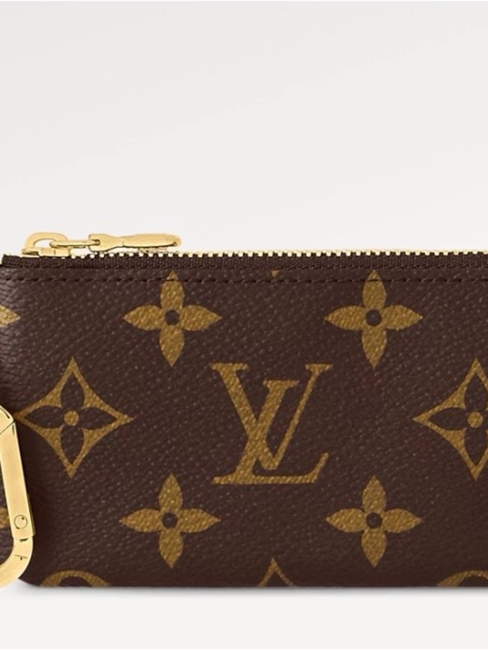 Louis Vuitton Brown Monogram Key & Card Holder with Gold Hardware - Picture 3 of 7